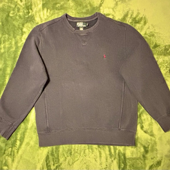 Vintage Polo Ralph Lauren Sweatshirt, Thick/Heavy Fleece Cotton. Size L (4349) - Picture 4 of 7